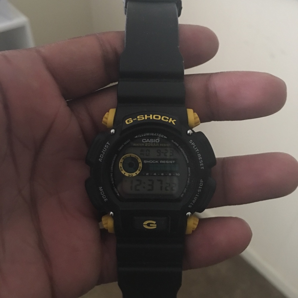 Black and yellow
